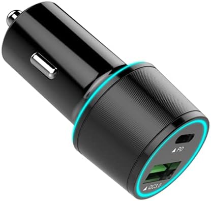 UrbanX Fast Car Charger 21W Car and Truck for Motorola RAZR HD XT925 with PD 3.0 USB Charger - Black Comes with USB A to Micro USB Cable 3.3FT 1M