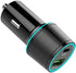 UrbanX Fast Car Charger 21W Car and Truck for Motorola RAZR HD XT925 with PD 3.0 USB Charger - Black Comes with USB A to Micro USB Cable 3.3FT 1M
