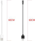 FitTurn USB Charger for KOSPET Tank M1/M1 Pro/T1/T1 Pro/Magic 3/Magic 4, 60cm Replacement Charging Clip Cable