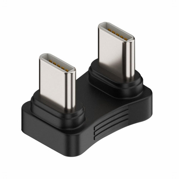 CY 480Mbps USB-C Type C Male to Male Coupler Extender Power Data Adapter for Power Bank, Phone, Laptop