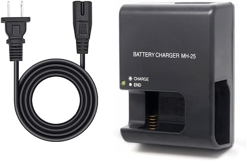 MH-25 Battery Charger, Fast Charging for Nikon EN-EL15 Battery, Compatible with D850, D800, D810 Cameras