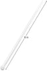 Fixson Multi-Purpose Nylon Zip Cable Ties - 100 Piece, 8-Inch Natural Color Tie-Wraps (45-LB Strength)