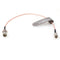 SZRMCC DIN1.0/2.3 Male to BNC Female RG179 75ohm HD SDI Coaxial Cable for