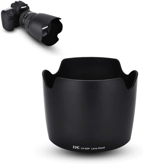 Camera Lens Hood Shade for Canon EF 24-70mm f/2.8L USM, Replaces Canon EW-83F, Compatible with 77mm