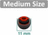 3 Pcs Silicone Ear Tips for Voyager 5200 / Voyager Legend, Replacement Medium Size Noise Reduce Earbuds