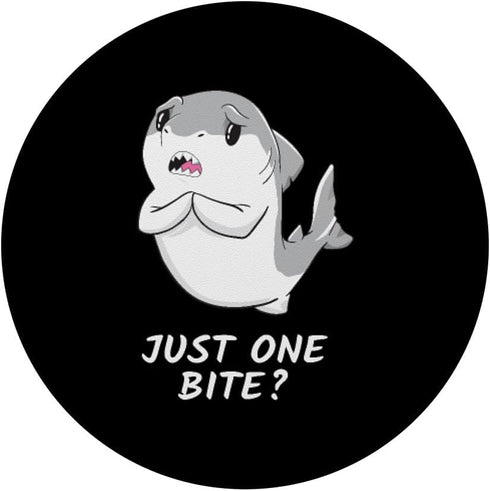 Only Bite Shark Shirt | Always Hungry Girlfriend Gift PopSockets PopGrip: Swappable Grip for Phones & Tablets