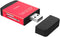 4 in 1 Card Reader USB2.0 to SD Micro SD TF MS MMC for Laptop PC, Smart Card Reader, Red