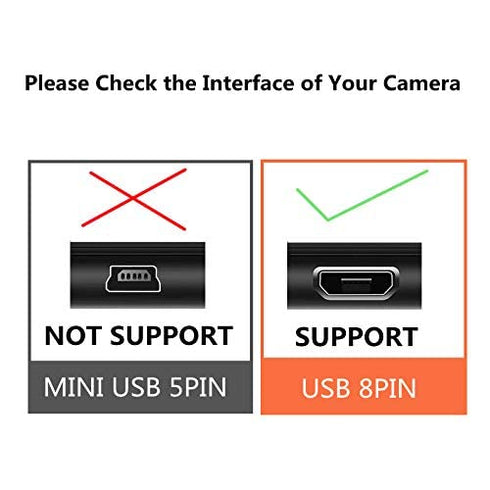 Replacement UC-E17 USB Cable Data & Charging Cord Compatible with Olympus Camera Stylus VG-120 to VG-360 (5.9FT)