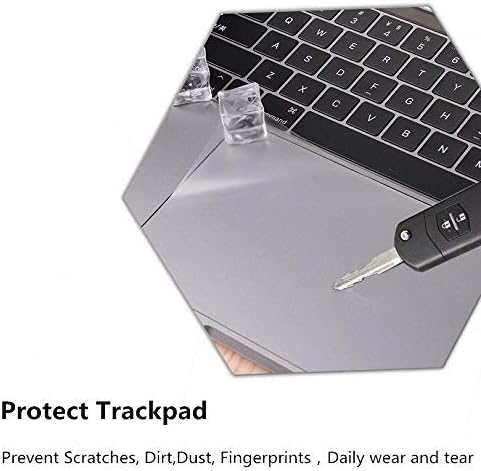 Se7enline Compatible with MacBook Pro Touch Pad Protector Track Pad Cover, Clear