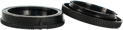 NIYI 2Sets Camera Body Cap and Rear Lens Cap Cover for Sony A A-Type Minolta AF Mount Cameras and Lenses