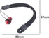 1/4-20 Aluminum Hand Screws Lanyard Screw Lanyard Ring Camera Screw for Selfie Stick Handle Rabbit Cage DSLR Tripod