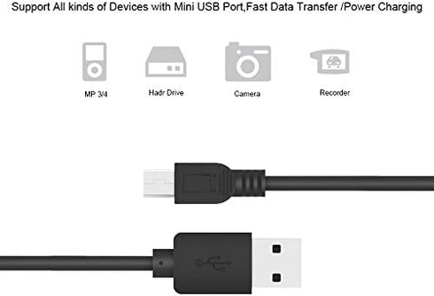 MaxLLTo 3FT Long Replacement 2in1 Transfer and Charger Cable for Canon Powershot SX420 is