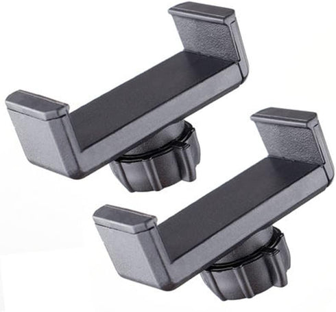2 Pack Ring Light Phone Holder Replacement Clamp, 17mm Rotate Ball Clip Base for Live Broadcast Tripod Mount