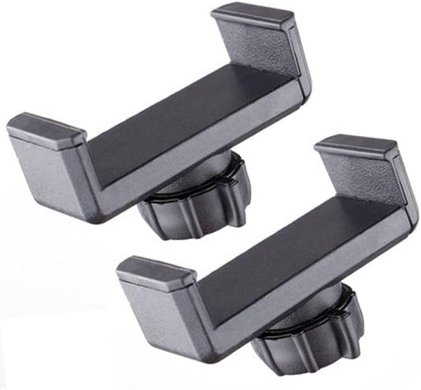 2 Pack Ring Light Phone Holder Replacement Clamp, 17mm Rotate Ball Clip Base for Live Broadcast Tripod Mount