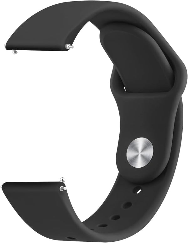 Silicone Band Compatible with IDW13, IDW16, IDW19 Smartwatch, 22mm Soft Quick-Release Sport Replacement Straps