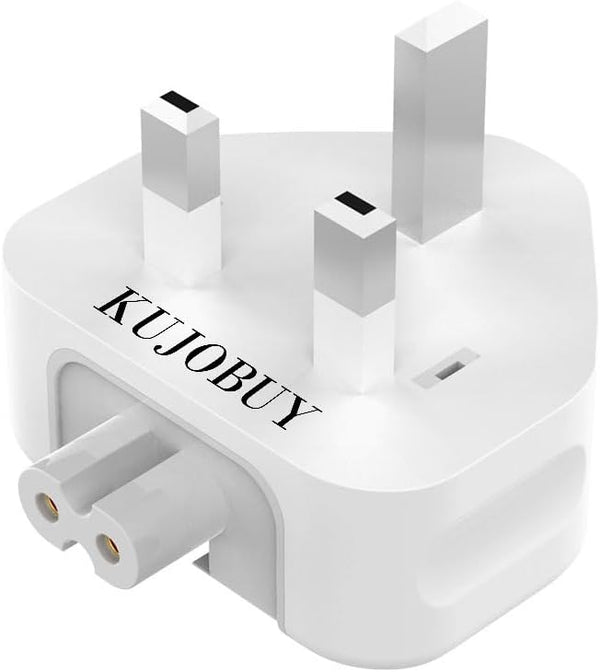 Replacement UK AC Adapter Wall Plug Duckhead, Universal Power Charger Travel Adapters for MacBook, iPhone, iPad (1)