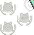 Multi-Surface Holder Car Mount 3 Pack, Compatible with PopSocket Grip Holder, Strong Adhesive Sticky Pad for Home Office