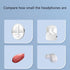 Wireless Ear Buds for Small Ears, 2.5g Light Weight Mini Earbuds in Cute Colors for Women & Kids, Bluetooth 5.3, IPX6