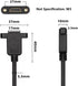 GXMRHWY 30CM HDMI Female to HDMI Female Data Transfer Cable Adapter High Speed Extension Cable with Screws