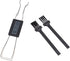 Granvela Switch Puller and Keycap Puller with 2 Brushes, Stainless Steel Tool for Mechanical Keyboard DIY