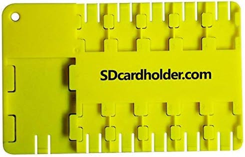Micro SD Card Holder - RED