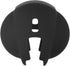 Silicone Lens Cover for Insta360 x4 Accessories, Protective Lens Cap for Action Camera (Black)