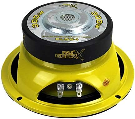 Pyle PLG64 6.5" Car Mid Bass/Midrange Subwoofers, 300 Watt Power Speakers (2)