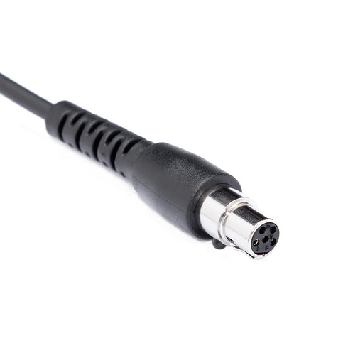 Fumei Mini XLR 5-PIN to K Plug Adapter, 1.8m Coiled Cable for Kenwood Baofeng HYT Two Way Radios and Headsets
