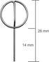Pack 10 SIM Card Pin,Sim Card Removal Tool - Stainless Steel Sim Tray Ejector Tool for iPhone,Android Smartphones, iPad