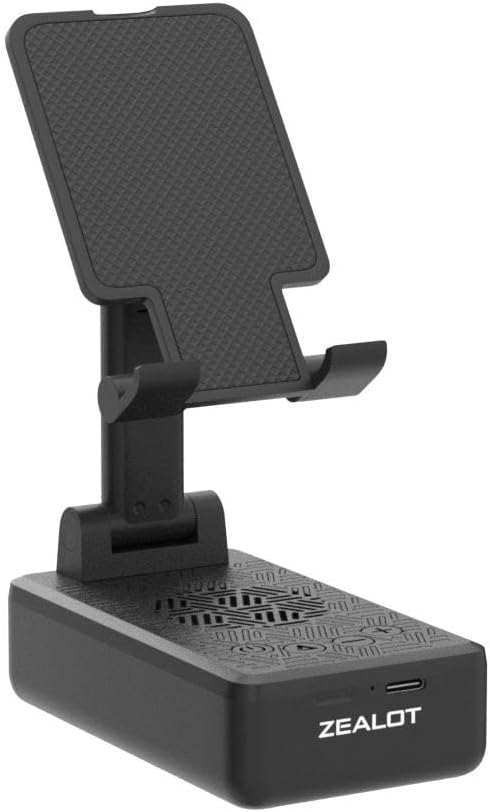 ZEALOT Bluetooth Speaker with Phone Stand, Compatible Widely, Gifts for Women or Men