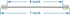 NECABLES 2-Pack 6 Inch Short Telephone Cord, Wall Phone Cable for Landline RJ11 6P4C Male to Male