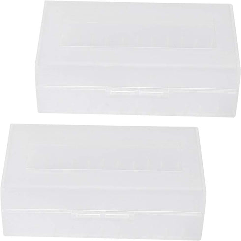 Socobeta Battery Holder, Waterproof Battery Case, 2 Pcs Portable for 220700/21700 Battery