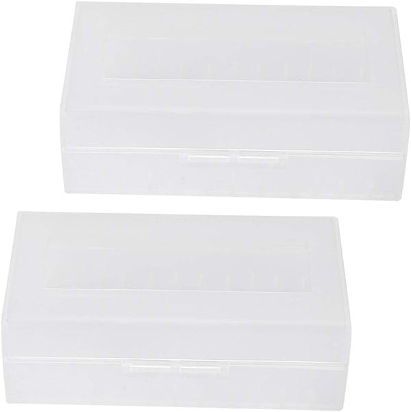 Socobeta Battery Holder, Waterproof Battery Case, 2 Pcs Portable for 220700/21700 Battery