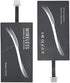 2 PCS Mobile Phone Sticker Charging Receiver, QI Standard Type-C Universal Charger Adapter