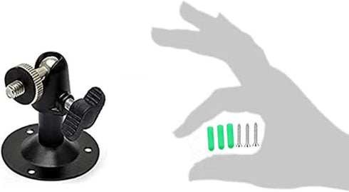 Security Wall Mount for Oculus Sensor, Arlo Pro, Stick Up Cam - 6 Pack Metal Bracket for Indoor Outdoor 360° Rotation