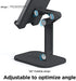 elago M5 12 (5.7, 6.1, 6.7) Adjustable Phone Stand Cell Phone Holder for Desk Compatible with iPhone and Compatible