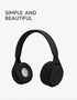 Upgraded Hybrid Noise Cancelling Headphones, Wireless Bluetooth with Mic, Deep Bass, Soft Earpads, Fast Charging