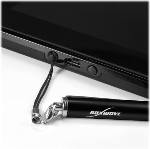 BoxWave Stylus Pen - Compatible with Kindle Fire (1st Gen 2011), Fiber Tip Capacitive Stylus - Jet Black