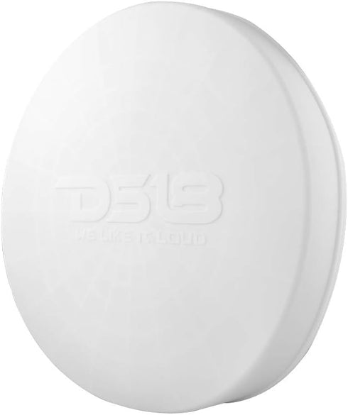 DS18 Hydro CS-12/WH 12" Silicone Marine Speaker Cover, Sun, Water, Dust Protection, Special Edition (Pair)