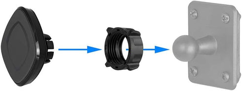 ARKON Mounts Heavy Duty Magnet Mount Kit for Phones and Other Devices