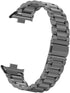 Straps for Xiaomi Mi Band 8 Pro/Redmi Smartwatch 4, 18MM Steel Mesh Wristband Bracelet, Protective Frame for Women Men