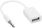 WERPOWER USB to AUX Adapter, 3.5mm Stereo Male Aux Audio Plug Jack to
