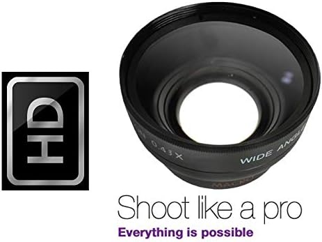 Generic R80 R82 R800 Pro Hi-Def Wide Angle Lens with Macro for Canon VIXIA HF