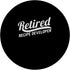 Classic Retirement Retro Retired Recipe Developer PopSockets Standard PopGrip