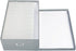 novelinks 4" x 6" Photo Storage Box, 10 Inner Picture Storage Containers, Photo Organizer Case for Craft Keeper (White)