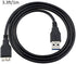 USB 3.0 Micro Cable 1.6ft - Type A Male to Micro B, compatible with Samsung Galaxy S5, Note 3, cameras, and HDDs.