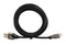 6 Foot Braided Nylon Micro Black Chrome USB Charge/Sync Cable