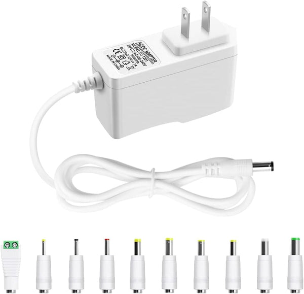 Arkare 12V 1A Power Supply Adapter 12V 1A 0.8A 0.5A AC Adapter Charger