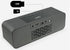 Portable Bluetooth Stereo Speaker with Dual Subwoofer, FM Radio, Handsfree Speakerphone for Smart Phone & Tablet