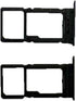 2PCS A16 5G for Samsung Galaxy Replacement Sim Card Tray SD Slot Holder with Removed Tool